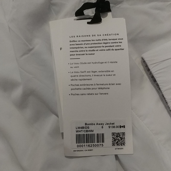 NWT Reversible Bombs Away Bomber - Picture 14 of 15